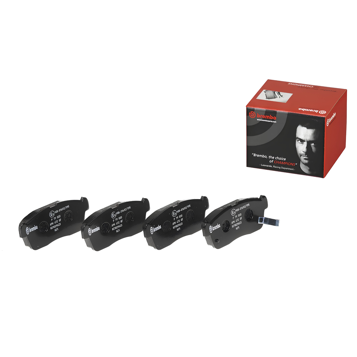 BREMBO P 79 020 SUZUKI LOW-METALIC FRONT BRAKE PADS