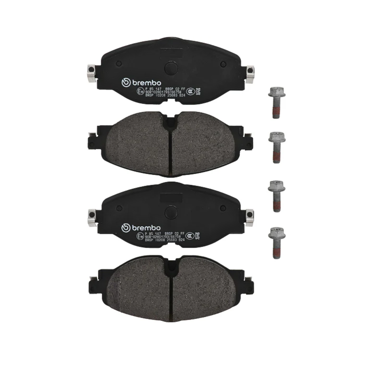 BREMBO P 85 147 LOW METALLIC BMW FRONT BRAKE PAD