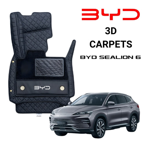BYD SEALION 6 – 3D FLOOR MATS / CARPETS