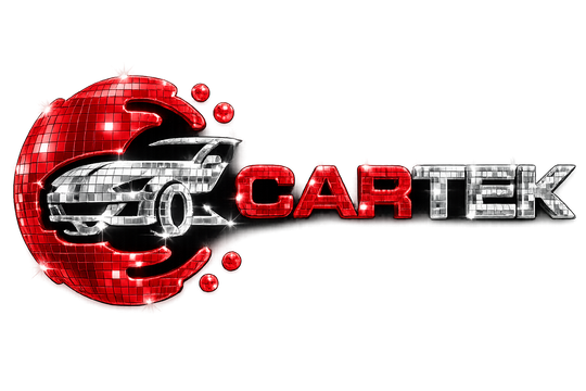CarTek logo with a red and black design on a white background