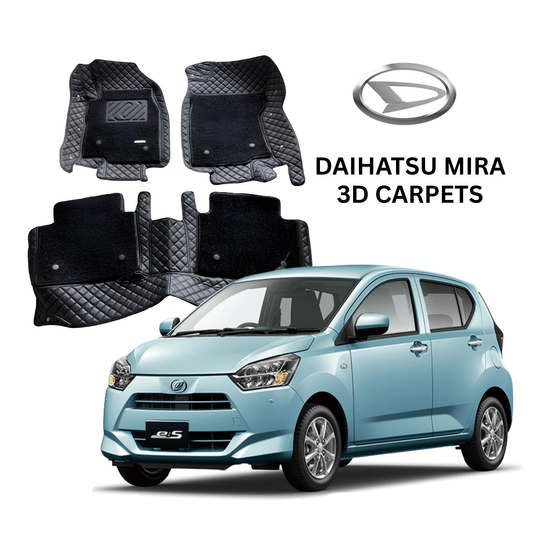 PREMIUM PERODUA BEZZA 3D CARPETS