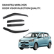 DAIHATSU MIRA 2025 DOOR VISOR INJECTION QUALITY