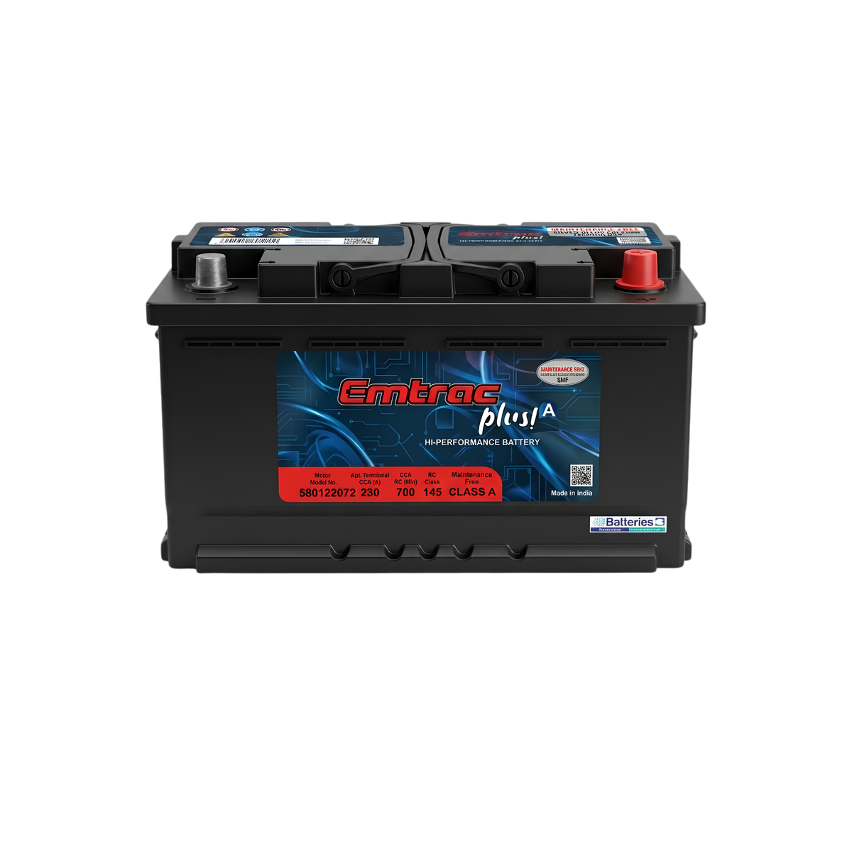 EMTRAC DIN100-600109090 BATTERY