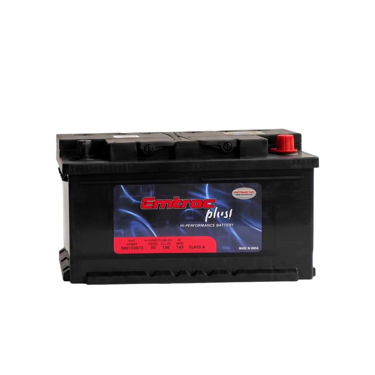 EMTRAC DIN80-580122073 BATTERY