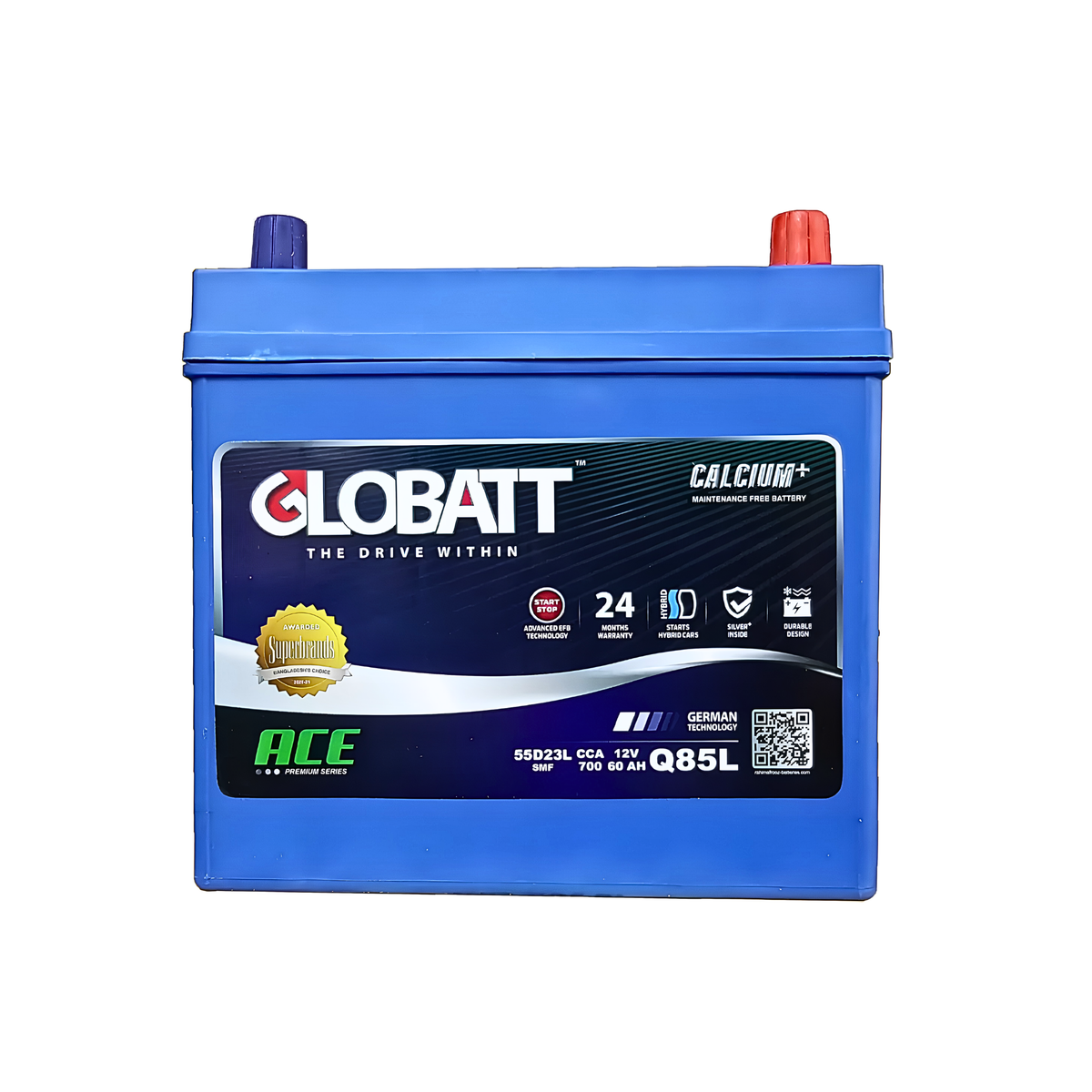 GLOBATT 65D23 R/L JIS BATTERY