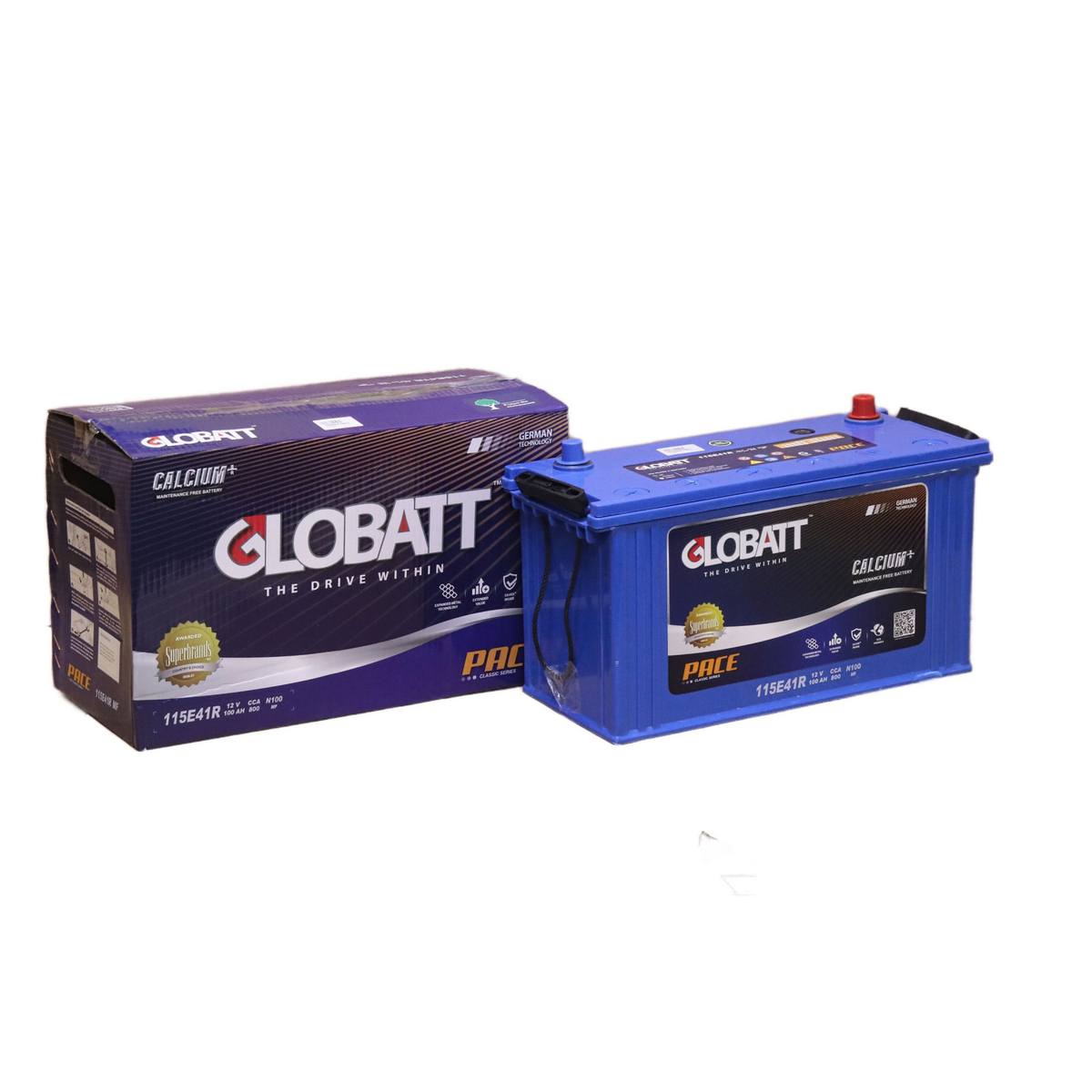 GLOBATT 115E41R/L(N100) JIS BATTERY