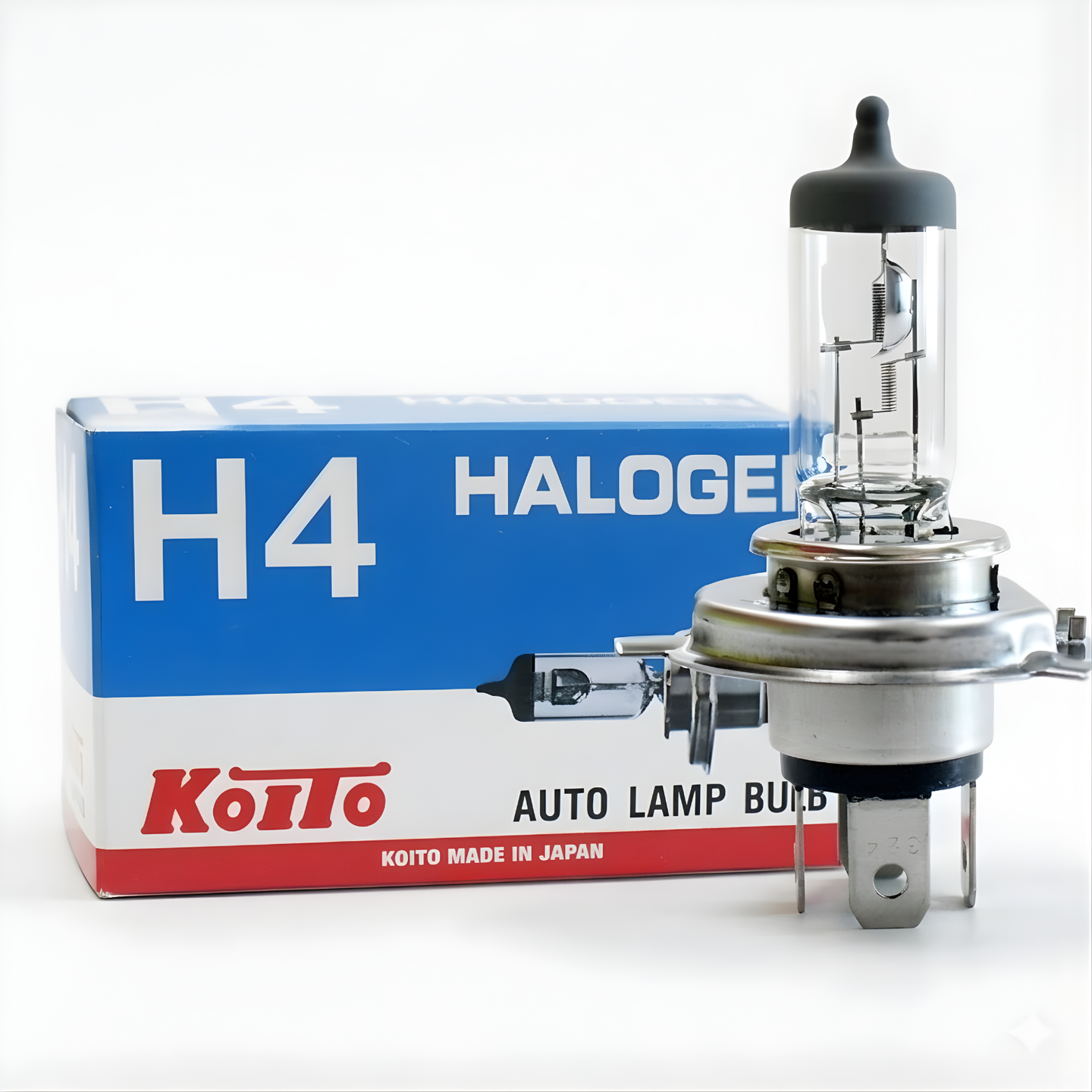 KOITO 0456WB H4 12V 60/55W WHITE BEAM P 43t HEAD LAMP BULBS