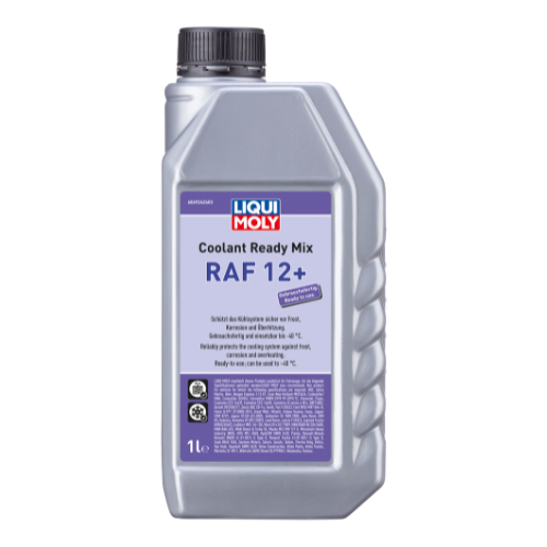 LIQUI MOLY RADIATOR ANTIFREEZE RAF 12 PLUS COOLANT RED COLOUR