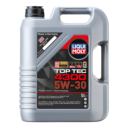 LIQUI-MOLY-TOP-TECH-4300-FULLY-SYNTHETIC-5W-30-ENGINEOIL