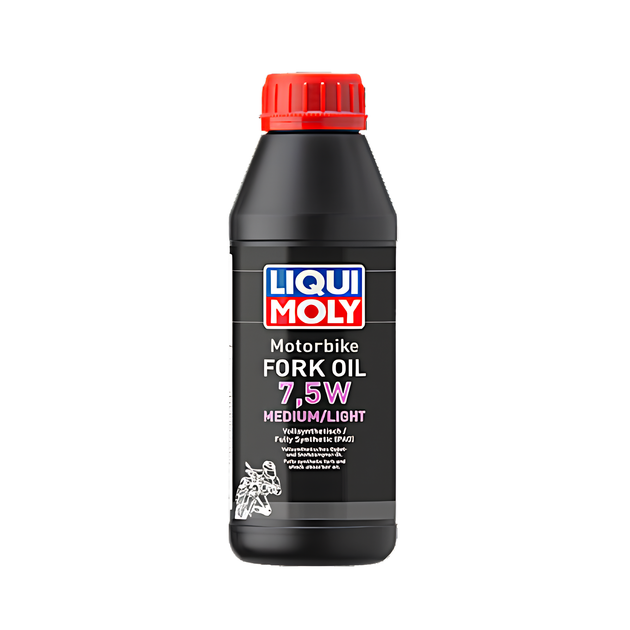 LIQUI MOLY MOTORBIKE FORK OIL MEDIUM / LIGHT 7.5 W
