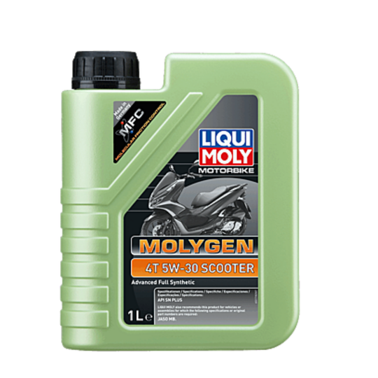 LIQUI MOLY MOTORBIKE MOLYGEN 4T SCOOTER 5W-30 ENGINE OIL
