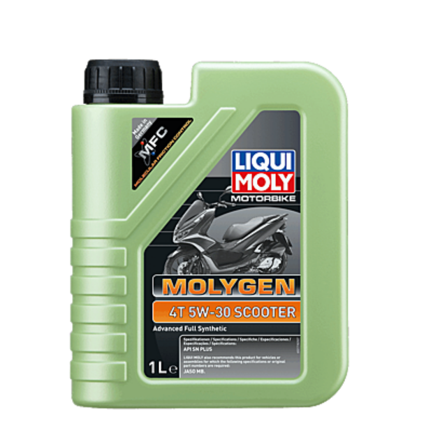 LIQUI MOLY MOTORBIKE MOLYGEN 4T SCOOTER 5W-30 ENGINE OIL