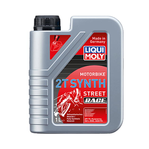 LIQUI MOLY MOTORBIKE 2T SYNTH STREET RACE ENGINE OIL