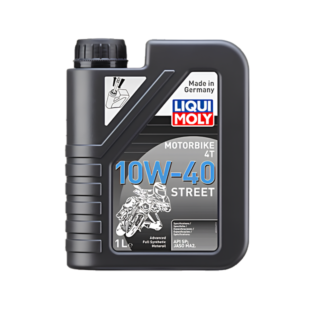 LIQUI MOLY MOTORBIKE 4T 10W-40 STREET FULLY SYNTHETIC ENGINE OIL