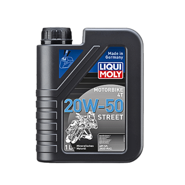 LIQUI MOLY MOTORBIKE 4T 20W-50 STREET ENGINE OIL