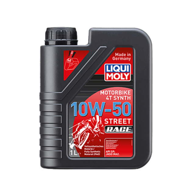 LIQUI MOLY MOTORBIKE 4T FULLY SYNTHETIC STREET RACE 10W-50 ENGINE OIL