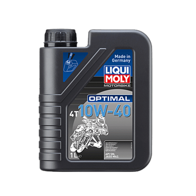 LIQUI MOLY MOTORBIKE 4T OPTIMAL 10W-40 STREET ENGINE OIL