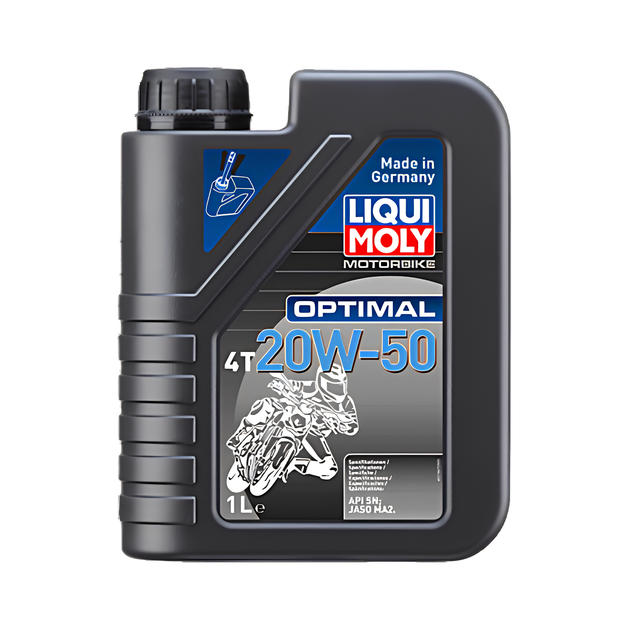 LIQUI MOLY MOTORBIKE 4T OPTIMAL 20W-50 STREET ENGINE OIL