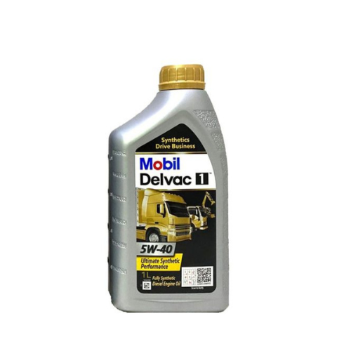 MOBIL DELVAC 1 FULLY SYNTHETIC 5W-40 ENGINE OIL 1L