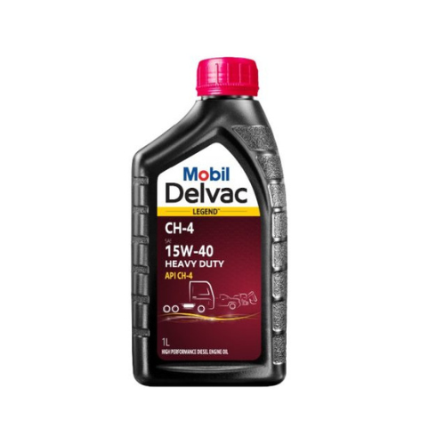 MOBIL DELVAC LEGEND CH-4 HEAVY DUTY SYNTHETIC TECHNOLOGY 15W-40 ENGINE OIL 1L