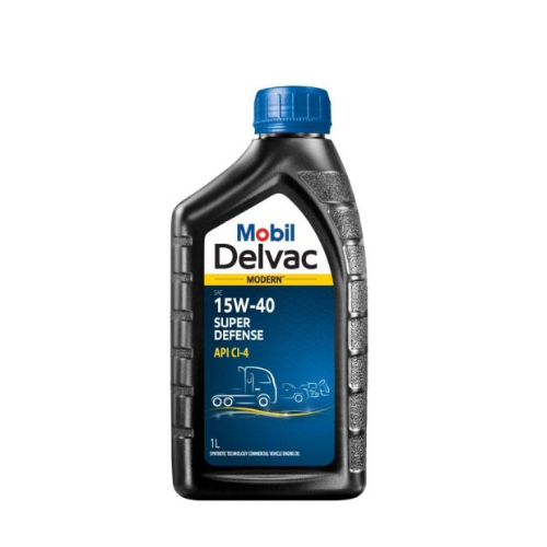 MOBIL DELVAC MODERN SUPER DEFENSE SYNTHETIC TECHNOLOGY 15W-40 ENGINE OIL 1L