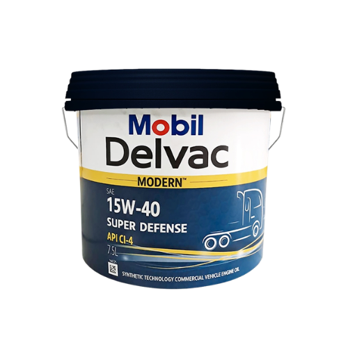 MOBIL DELVAC MODERN SUPER DEFENSE SYNTHETIC TECHNOLOGY 15W-40 ENGINE OIL 7.5L