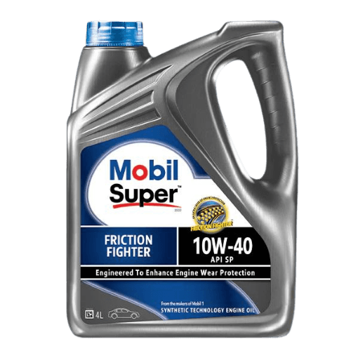 MOBIL-SUPER-FRICTION-FIGHTER-SEMI-SYNTHETIC-10W-40-ENGINE-OIL