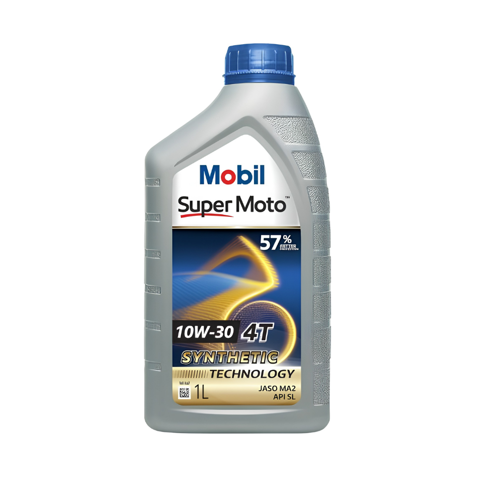 MOBIL SUPER MOTO MOTORCYCLE 10W-30 ENGINE OIL