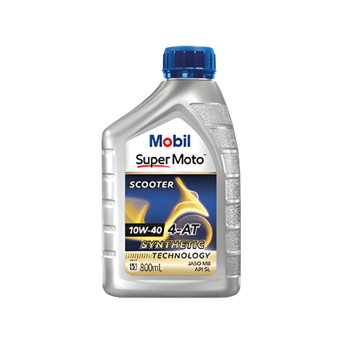MOBIL SUPER MOTO SEMI SYNTHETIC MOTORCYCLE 10W-40 ENGINE OIL