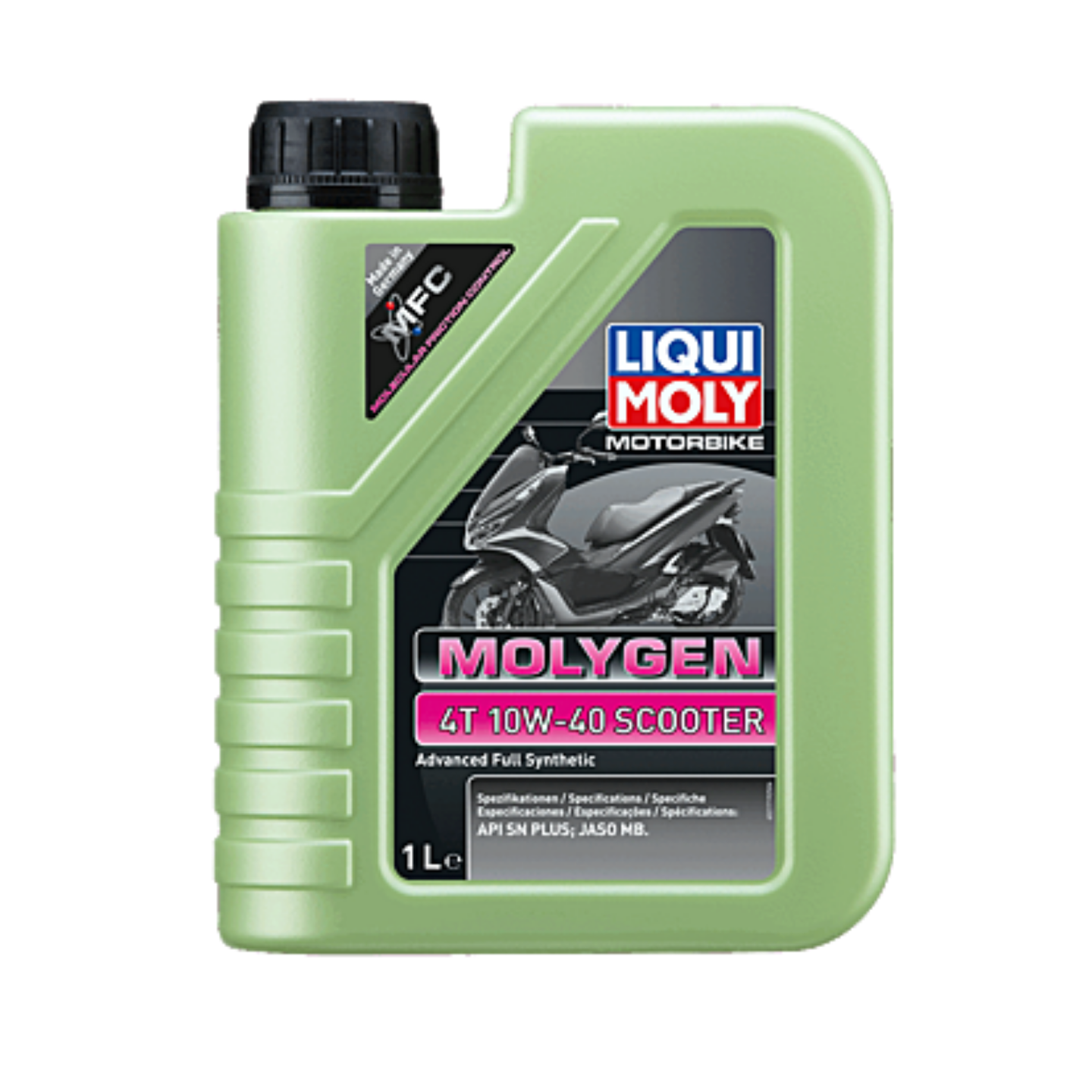 LIQUI MOLY MOTORBIKE MOLYGEN 4T SCOOTER 10W-40 ENGINE OIL