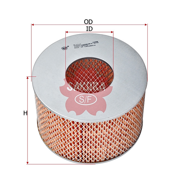 SAKURA TOYOTA A-1113 AIR FILTER