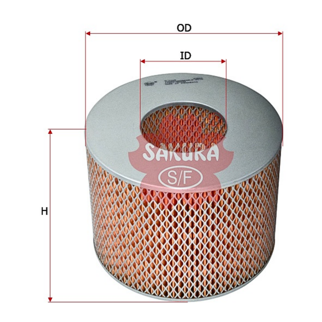 SAKURA TOYOTA A-1157 AIR FILTER