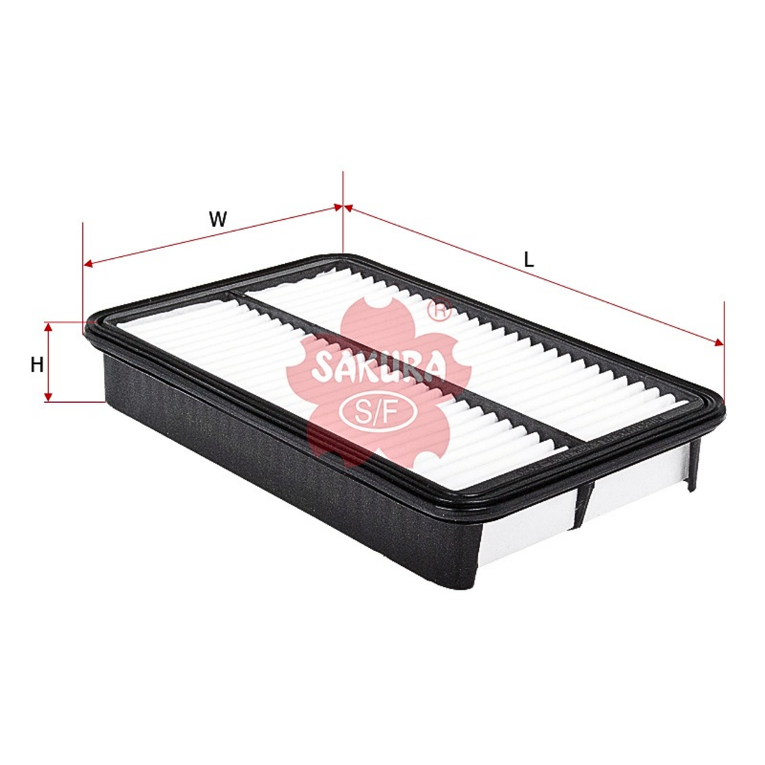 SAKURA TOYOTA A-1148 AIR FILTER