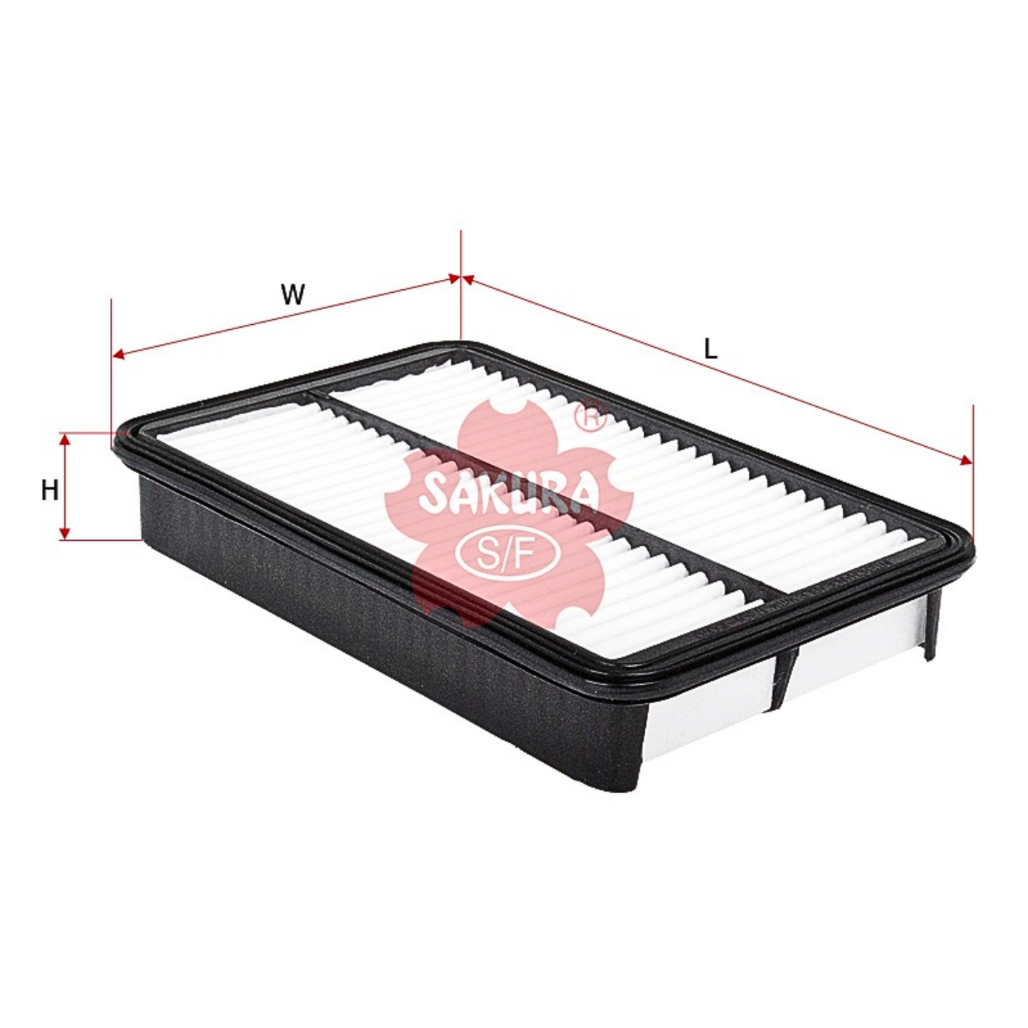 SAKURA TOYOTA A-1148 AIR FILTER