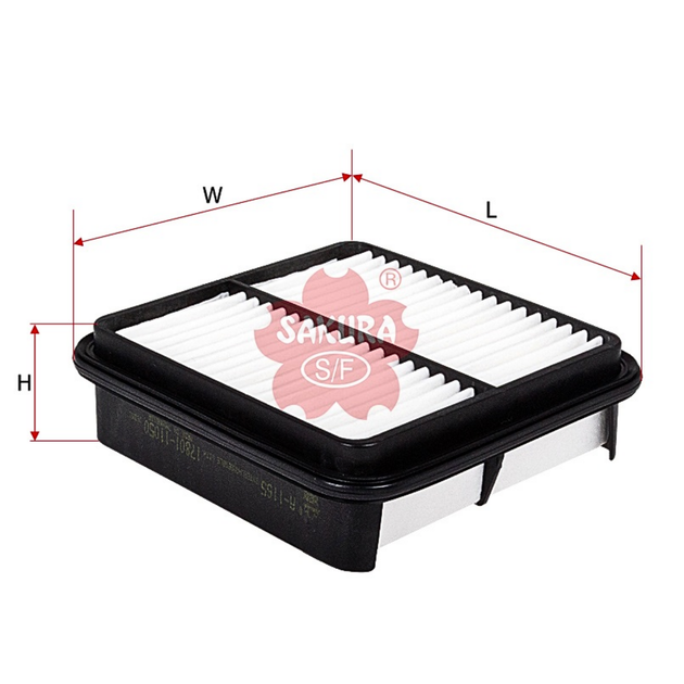 SAKURA TOYOTA A-1165 AIR FILTER
