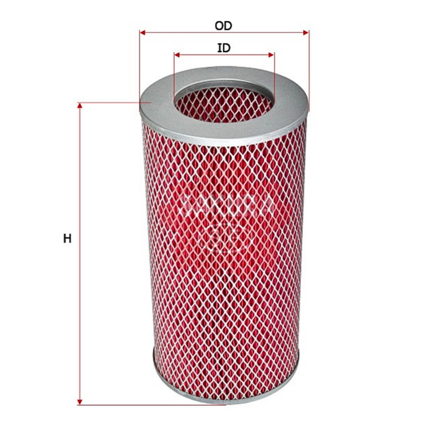 SAKURA TOYOTA A-1166 AIR FILTER