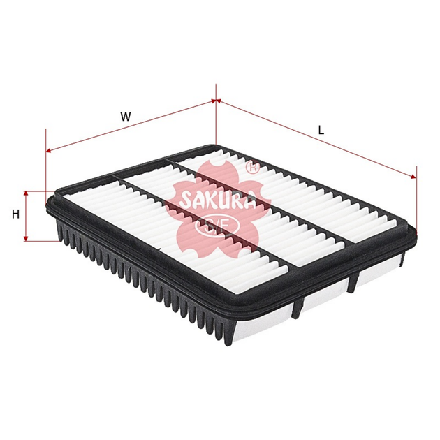 SAKURA TOYOTA A-1174 AIR FILTER