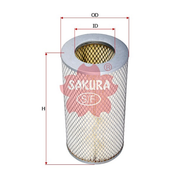 SAKURA TOYOTA A-1176 AIR FILTER