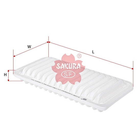 SAKURA TOYOTA A-1180 AIR FILTER