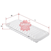 SAKURA TOYOTA A-1181 AIR FILTER