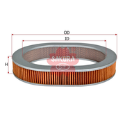 SAKURA MAZDA A-1703 AIR FILTER