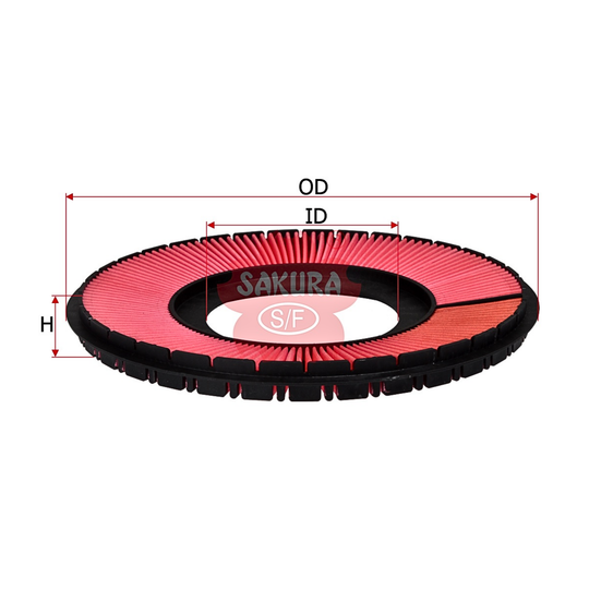SAKURA MAZDA A-1709 AIR FILTER