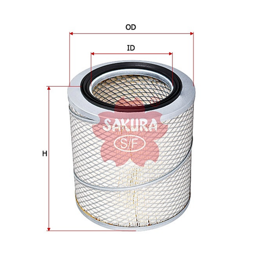 SAKURA MAZDA A-1711 AIR FILTER