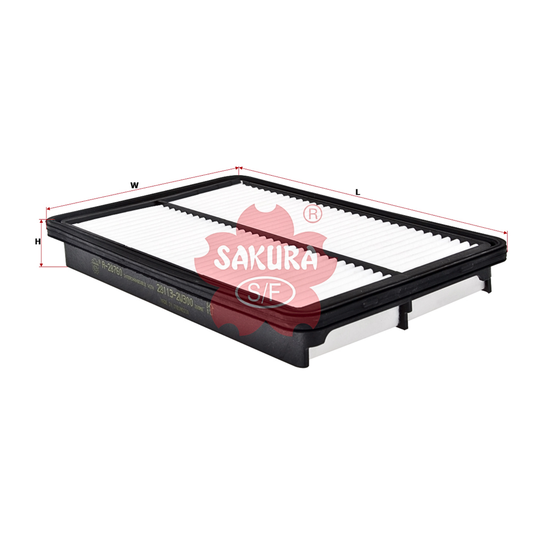 SAKURA A-28760 AIR FILTERS