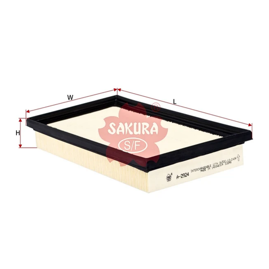 SAKURA A-2924 AIR FILTERS