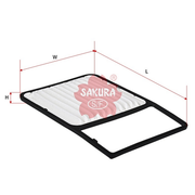 SAKURA TOYOTA A-3312 AIR FILTER