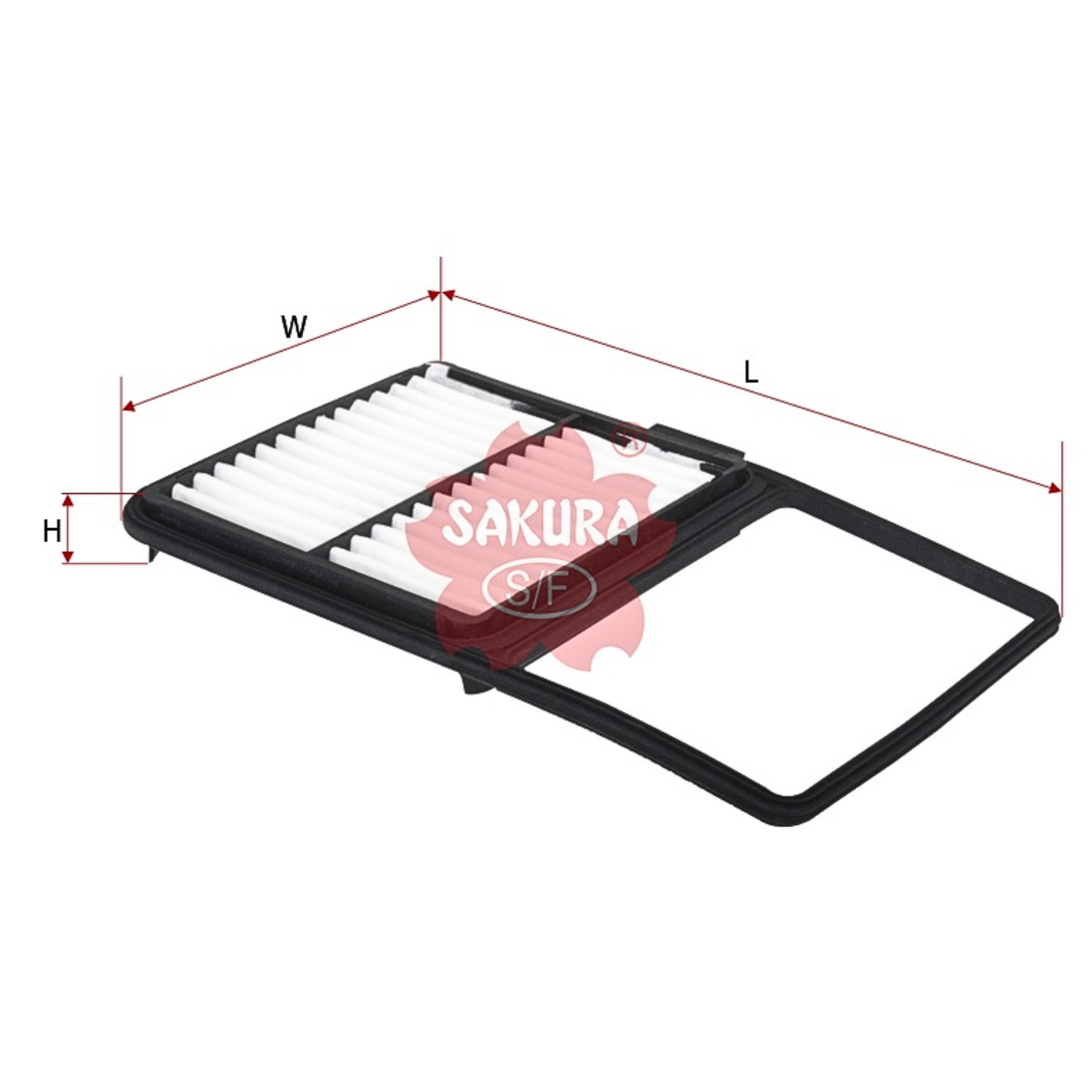 SAKURA TOYOTA A-3313 AIR FILTER