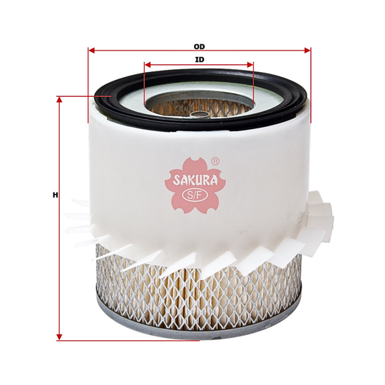 SAKURA MAZDA AS-1708 AIR FILTER