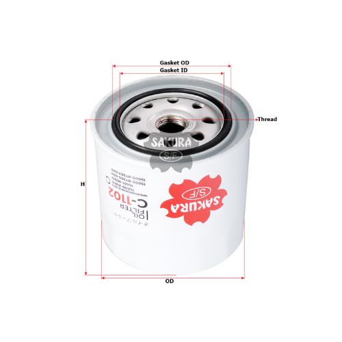 SAKURA-C-1102-OIL-FILTER