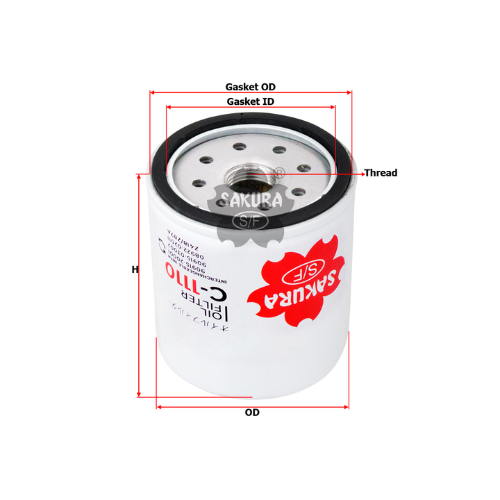  SAKURA-C-1110-OIL-FILTER